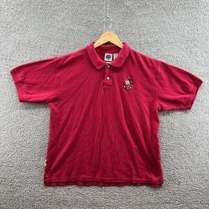 Looney Tunes Classic Vintage Tweety Bird Polo Golf Red Shirt Size XL